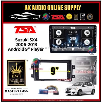 T5 DSP CarPlay%� TSA Suzuki SX4 SX-4 2006 - 2013 Android 9'' inch Android Car Player Monitor