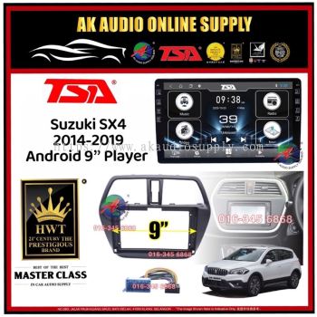 T5 DSP CarPlay%� TSA Suzuki SX4 Cross 2014 - 2019 Android 9'' inch Car Player Monitor