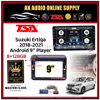 �Free AHD Camera� 8Ram + 128GB DSP 4G Carplay%�TSA Suzuki Ertiga 2018 - 2021 Android 9'' inch TS10 Car Player Monitor