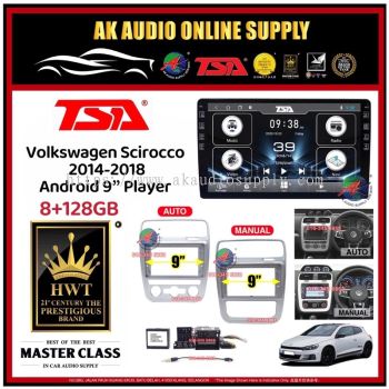 Free AHD Camera8Ram + 128GB DSP 4G Carplay % TSA Volkswagen VW Scirocco 2014 - 2018 Android 9'' inch TS10 Car Player