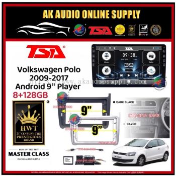 �Free AHD Camera� 8Ram + 128GB DSP 4G Carplay%�TSA Volkswagen Polo 2009 - 2017 Android 9'' inch TS10 Car Player Monitor