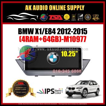 BMW X1 / E84 2012 - 2015 Android Player 10.25" inch 4Ram + 64GB IPS + 4G + Carplay + 8 Core  Monitor - M10977