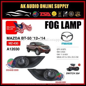 MAZDA BT-50 2012 2013 2014 FOG LAMP SPOTLIGHT FULL SET MZ-430 - A12030