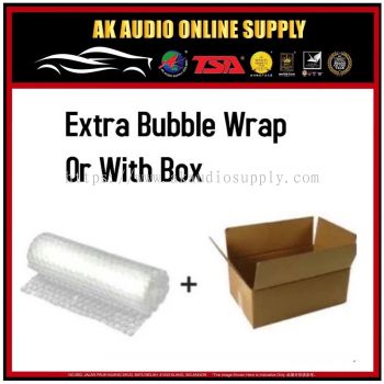 Packing With Extra Bubble Wrap Or Box Service