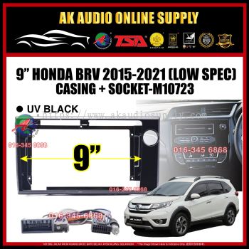 Honda Brv 2015 - 2021 ( Low Spec ) Android Player 9" inch Casing  + Socket - M10723