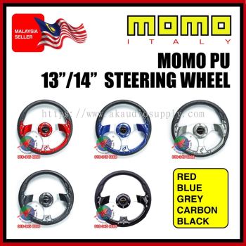 Universal  Sport Car momo Steering Wheel 13inch / 14 inch