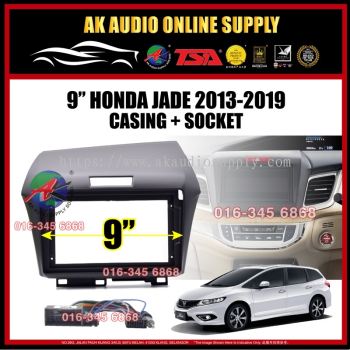 Honda Jade 2013 - 2019 Android Player 9'' inch Casing + Socket -M11222