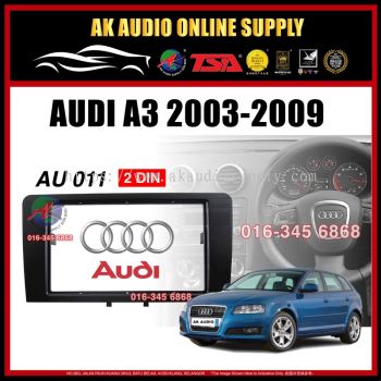 Audi A3 2003 - 2009 ( AU-011 ) 2Din Double din Universal Size 7" Inch Player Casing - A11892