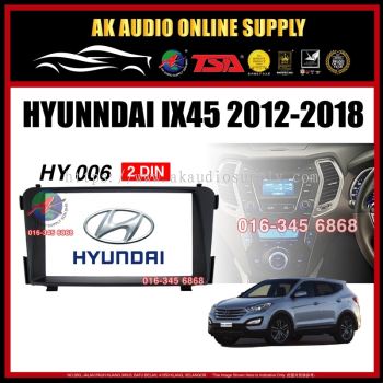 Hyundai Santa Fe IX45 IX-45 2012 - 2018 ( HY-006 ) 2Din Double din Universal Size 7" Inch Player Casing - A12628