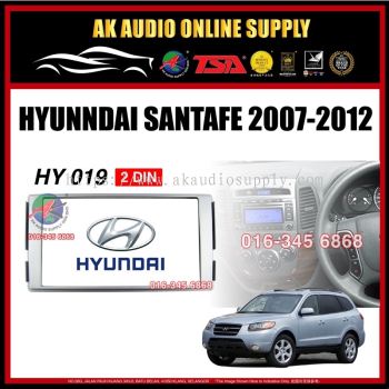 Hyundai Santa Fe 2007 - 2012 ( HY-019 ) 2Din Double din Universal Size 6.5" Inch Player Casing - A12463