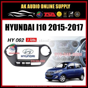 Hyundai I-10 I10 2015 - 2017  ( HY-062 ) 2Din Double din Universal Size 7" Inch Player Casing - A12435