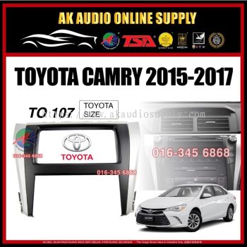 Toyota Camry 2015 - 2017  ( TO-107 ) Toyota Size 7" Inch Player Casing