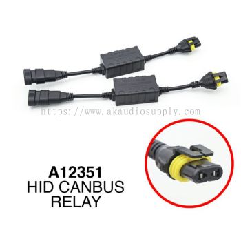 [ 1 PAIR ] Canbus HID Decoder for car Headlight HID Xenon kit No Error EMC Warning Canceller Harness Wire - A12351