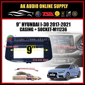 Hyundai i-30 i30  2017 - 2021 Android Player 9" inch Casing + Socket - M11236
