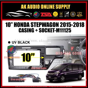 Honda Stepwgn Stepwagon Step Wagon 2015-2018 Android Player 10" Casing + Socket - M11125