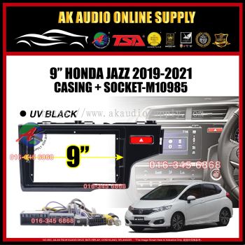 Honda Jazz 2019 - 2021 Android Player 9" inch Casing + Socket With Rear Camera input - M10985