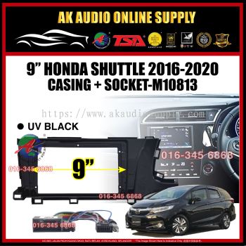Honda Shuttle 2016 - 2020 Android Player 9" inch Casing + Socket - M10813