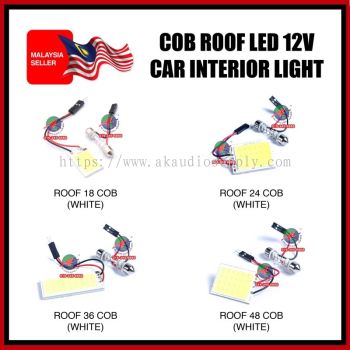 Car Roof Led Room Light COB Light 21 24 36 48 LED Roof Light WHITE