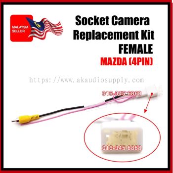 Mazda Reverse Camera Socket ( 4Pin ) A12949
