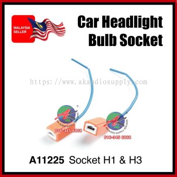 ( 1Pc ) H1 & H3 ceramic lamp Bulb Socket