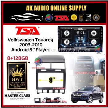 �Free AHD Camera� 8Ram + 128GB 4G Carplay%�TSA Volkswagen VW Touareg 2003 - 2010 Android 9'' inch TS10 Car Player Monitor