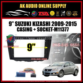 Suzuki Kizashi 2009 - 2015 Android 9" inch Casing + Socket -M11377