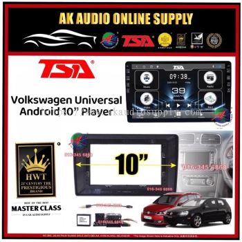 T5 DSP CarPlay%TSA Volkswagen VW Universal Android 10'' inch Car Player Monitor