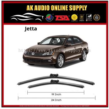 [ 1 Pair ] Volkswagen Jetta Wiper Blade / Windshield Wiper ( 24"/19" ) Set - W13027 - 380