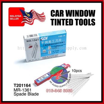 [ 1 Box /100PCS ] Spade Blade SDI-1361 Car Window Tinted Tools - T201164