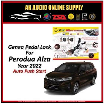 PERODUA ALZA / TOYOTA VELOZ 2022 - 2023  AUTO PUSH GENEO PEDAL LOCK Double Lock Brake lock - A11336