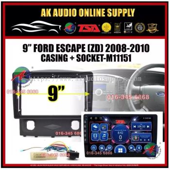 [ MTK 2+32GB ] TSA Ford Escape ZD 2008 - 2010 Android 9'' inch Car player Monitor