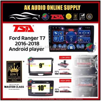 [ MTK 2+32GB ] TSA Ford Ranger T7 2016 - 2018 With CanbusAndroid 9'' / 10'' inch Car player Monitor