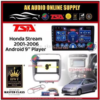 [ MTK 2+32GB ] TSA Honda Stream 2001 - 2006 Android 9" inch Car player Monitor