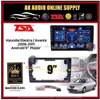 [ MTK 2+32GB ] TSA Hyundai Elantra / Avante 2006 -2011 ( Small ) Android 9'' inch Car player Monitor