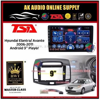 [ MTK 2+32GB ] TSA Hyundai Elantra / Avante 2006 -2011 ( Big ) Android 9'' inch Car player Monitor