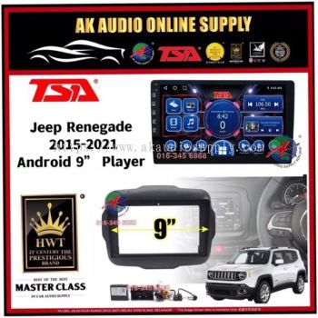 [ MTK 2+32GB ] TSA Jeep Renegade 2015 - 2021 Android 9'' inch Car player Monitor