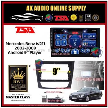 [ MTK 2+32GB ] TSA Mercedes Benz W211 2002 - 2009 Android 9'' inch Car player Monitor