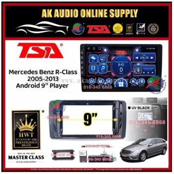 [ MTK 2+32GB ]TSA Mercedes Benz R-Class R300 / R350 / R320 / R400 / R500 2005 - 2013 Android 9'' inch Car player Monitor