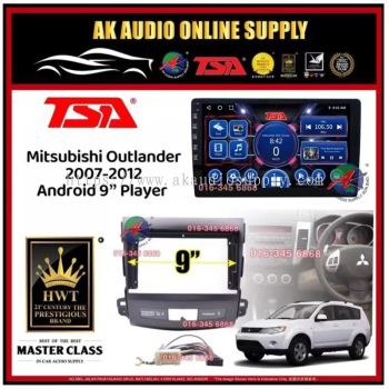 [ MTK 2+32GB ] TSA Mitsubishi Outlander 2007 - 2012 Android 9'' inch Car player Monitor