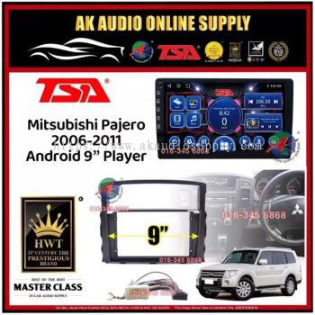 [ MTK 2+32GB ] TSA Mitsubishi Pajero 2006 - 2011 Android 9'' inch Car player Monitor