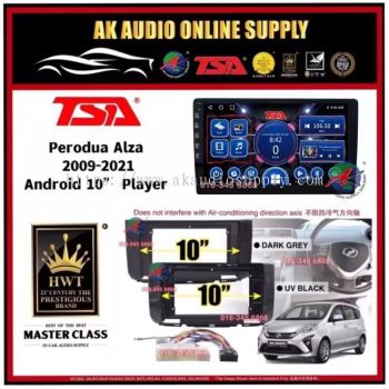 [ MTK 2+32GB ] TSA Perodua Alza 2009 -2021 Android 10'' inch Car player Monitor