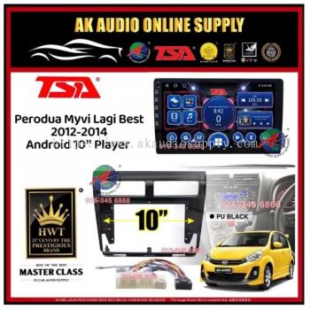 [ MTK 2+32GB ] SA Perodua Myvi Lagi Best 2012 - 2014 ( UV Black ) Android 10'' inch Car player Monitor