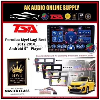 [ MTK 2+32GB ] TSA Perodua Myvi Lagi Best 2012 - 2014 Android 9'' inch Car player Monitor