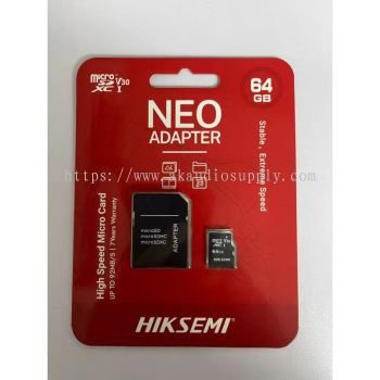 Hiksem Micro SD Card Neo Adapter 64GB Android Player Car DVR Recorder