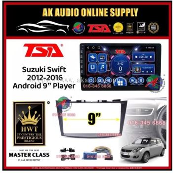 [ MTK 2+32GB ] TSA Suzuki Swift 2012 2013 - 2016 Android 9'' inch Car player Monitor
