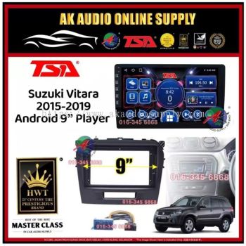 [ MTK 2+32GB ] TSA Suzuki Vitara 2015 - 2019 Android 9'' inch Car player Monitor