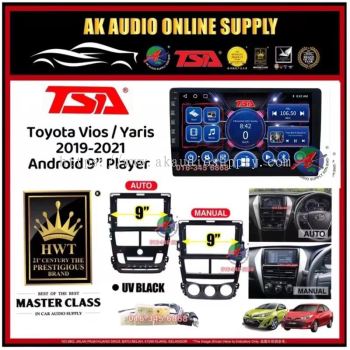 [ MTK 2+32GB ] TSA Toyota Vios / Yaris 2019 - 2021 Android 9'' inch Car Player Monitor