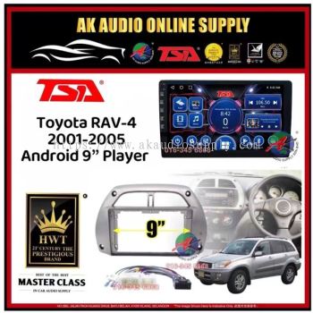[ MTK 2+32GB ] TSA Toyota Rav 4 RAV-4 2001 - 2005 Android 9'' inch Car Player Monitor