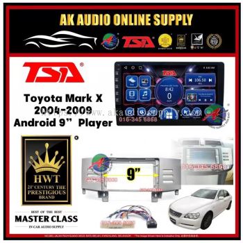 [ MTK 2+32GB ] TSA Toyota Mark X Mark-X 2004 - 2009 Android 9'' inch Car player Monitor