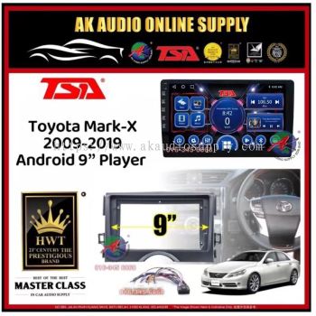 [ MTK 2+32GB ] TSA Toyota Mark X Mark-X 2009 - 2019 Android 9'' inch Car player Monitor